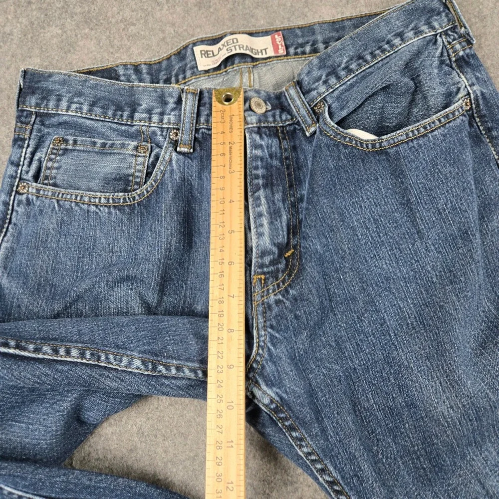 Levi 559 Relaxed Straight Jeans Mens 32x34 Blue Denim Vintage Y2K Skater 90s